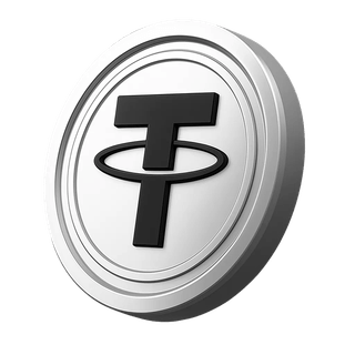 Kovanica Tether USDT u sekciji s podacima o računu