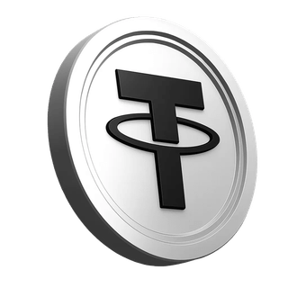 Prikaz kovanice Tether USDT u dijelu s informacijama o platformi